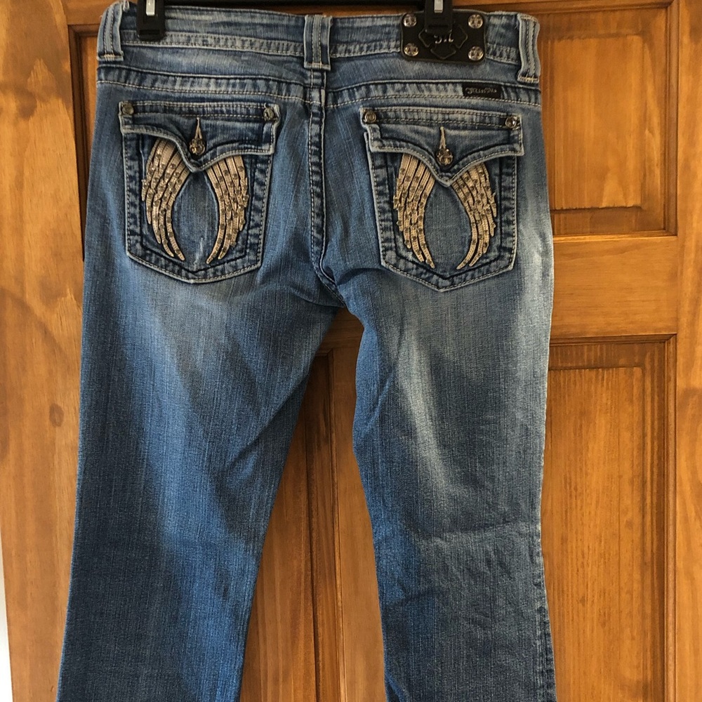 Miss Me Angel Wing Bootcut jeans 31